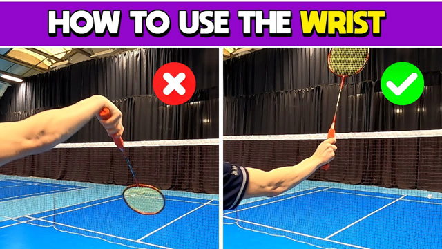 How To Use The Wrist In Badminton