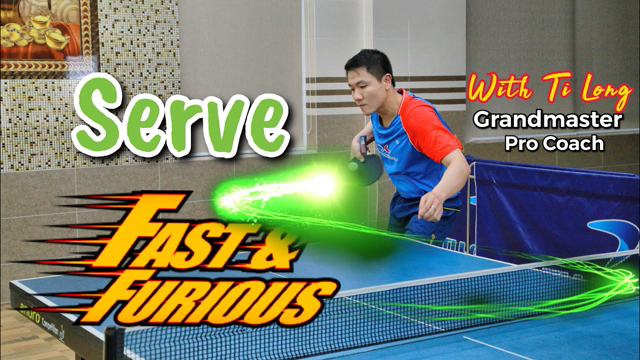 Serve FAST and FURIOUS in Table Tennis | Training and Serve Tricks