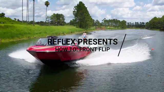 How to Front Flip on a Trick Ski | Neilly Ross Reflex Team Skier