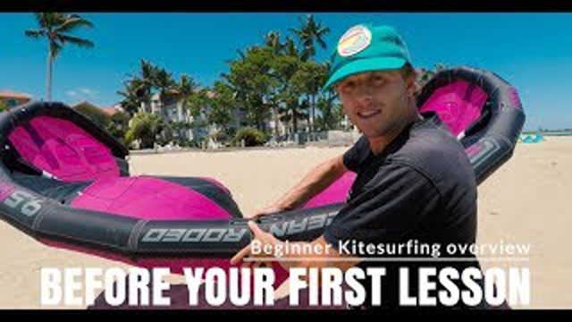Video to watch before your first kitesurfing lesson (Basic kitesurfing overview)