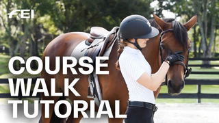 How to walk a Showjumping course? Tutorial with Bethany Lee | Guest Vlog