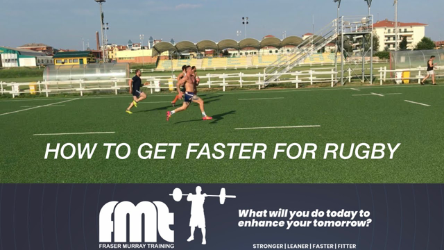 HOW TO GET FASTER FOR RUGBY