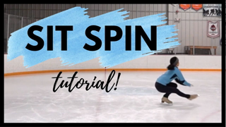 How to do a SIT SPIN in Figure Skating