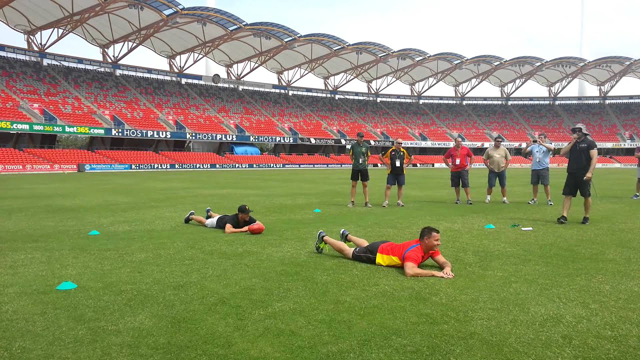 AFL tackling drills (2)