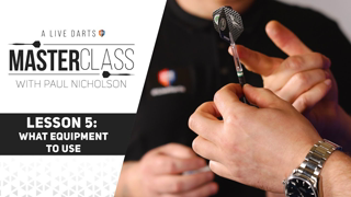 A Live Darts Masterclass | Lesson 5 - Choosing the right equipment