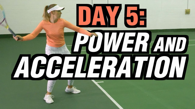 5 Days To A Killer Tennis Forehand - Day 5: Power and Acceleration