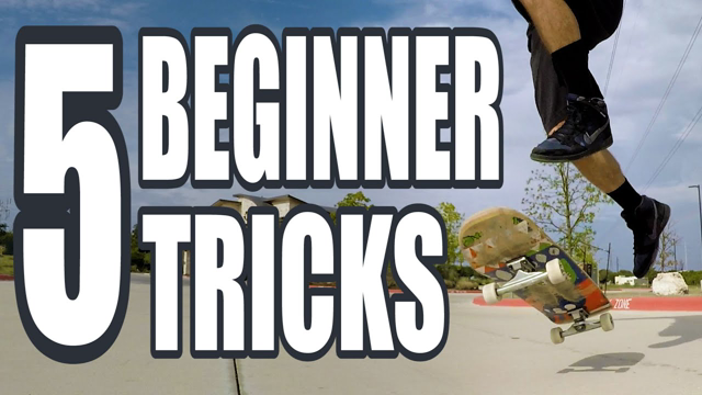 5 EASY Skateboard Tricks (That Everyone Thinks are Hard!)