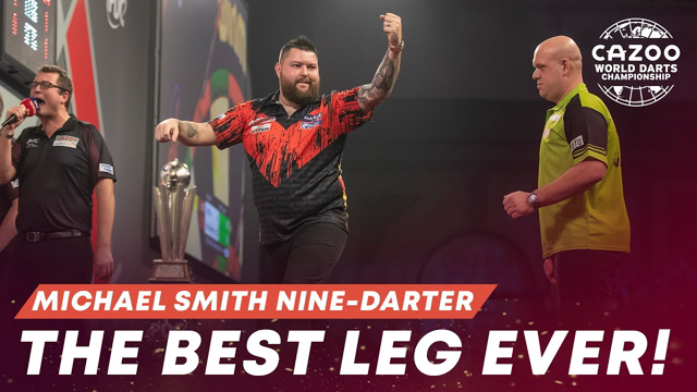 THE BEST LEG OF ALL TIME ? MICHAEL SMITH HITS A NINE-DARTER IN A WORLD CHAMPIONSHIP FINAL