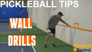 Pickleball Solo Wall Drills