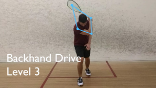 Backhand Drive - Level 3 - Simple Technique - (Outdated. New link in description)