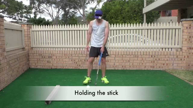 Junior Hockey (Minkey) Basics of holding the hockey stick