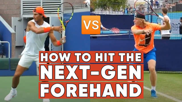 How to Hit the Next Gen Forehand - Tennis Lesson
