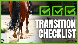 Riding GOOD TRANSITIONS from The Complete Online Dressage Course | How To Dressage