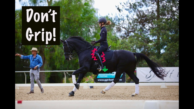 How Not to Grip with your Legs in Canter