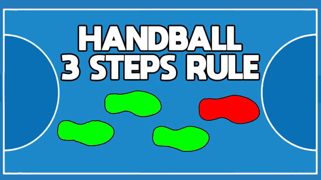 ?♀️ HANDBALL Rules - Three Steps Rule